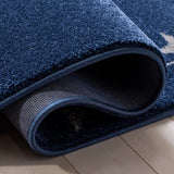 safavieh clearance carousel kids crk195n navy rug