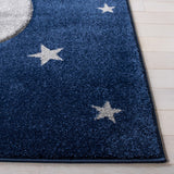 safavieh clearance carousel kids crk195n navy rug