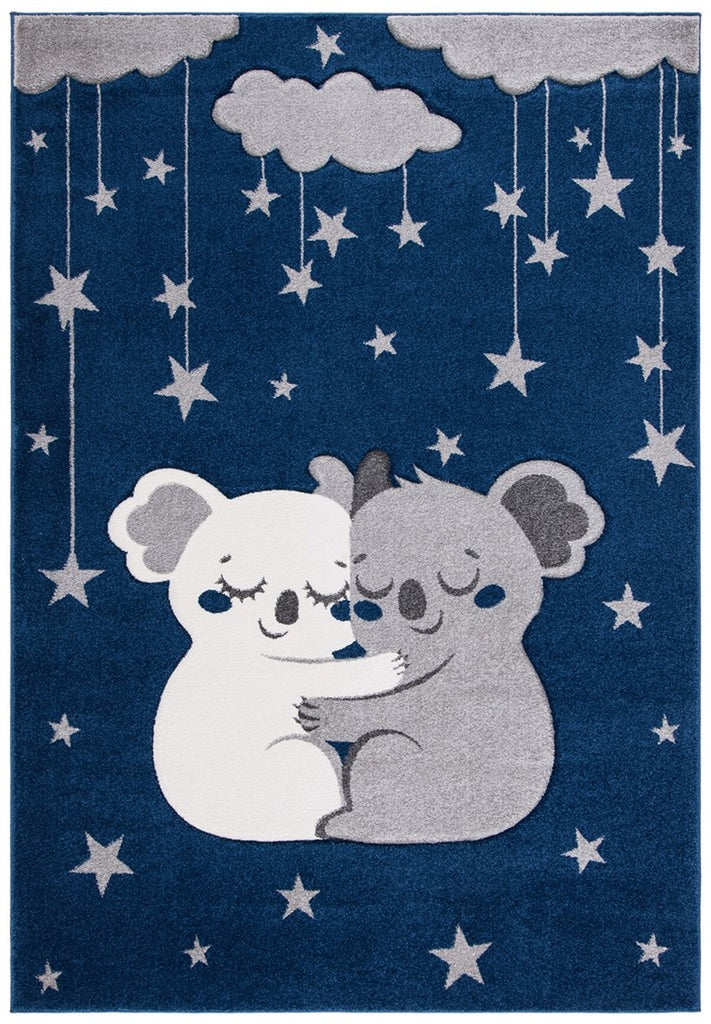 safavieh clearance carousel kids crk195n navy rug