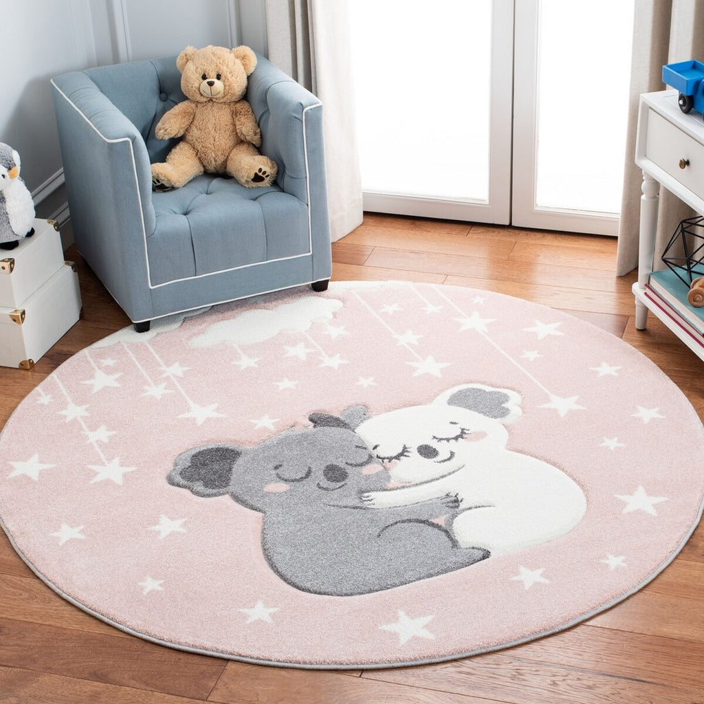 safavieh clearance carousel kids crk195u pink rug