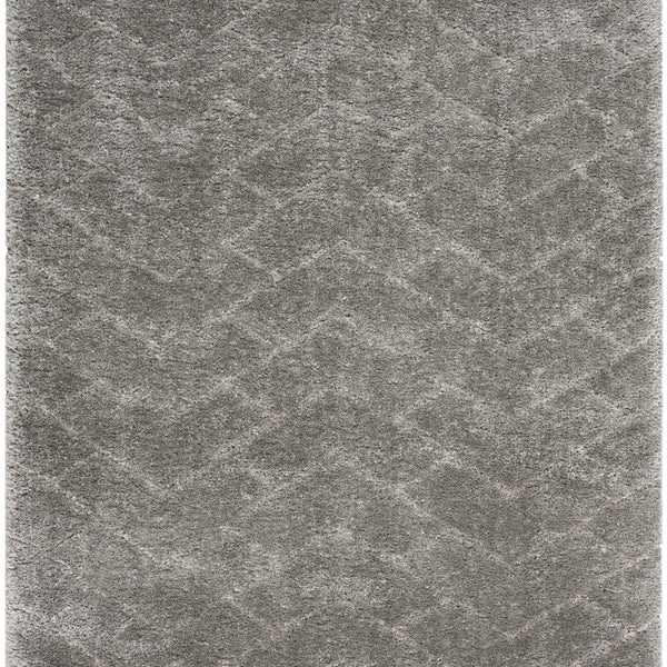 nourison dreamy shag drs03 grey rug