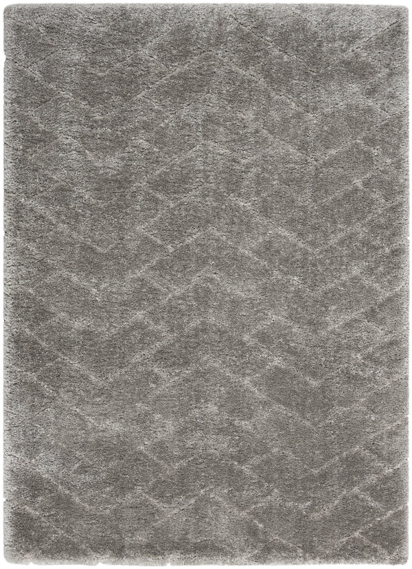 nourison dreamy shag drs03 grey rug