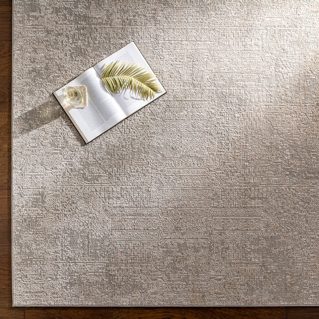 Surya Rug Co. Carmel Light Gray Rug | Gray Rugs | Rugs Done Right