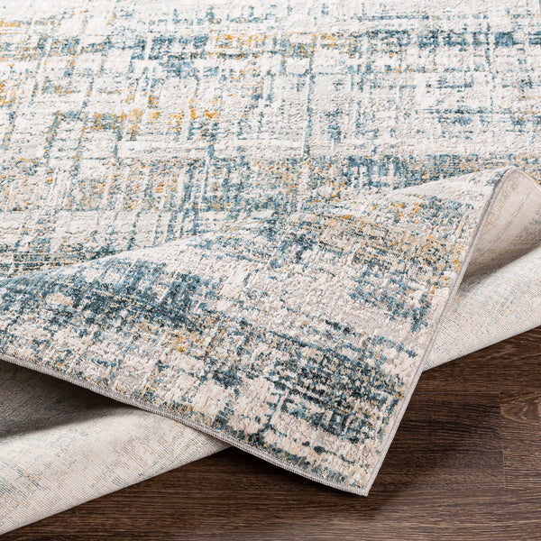 Surya Rug Co. Carmel Light Gray Rug | Navy Rugs | Rugs Done Right 