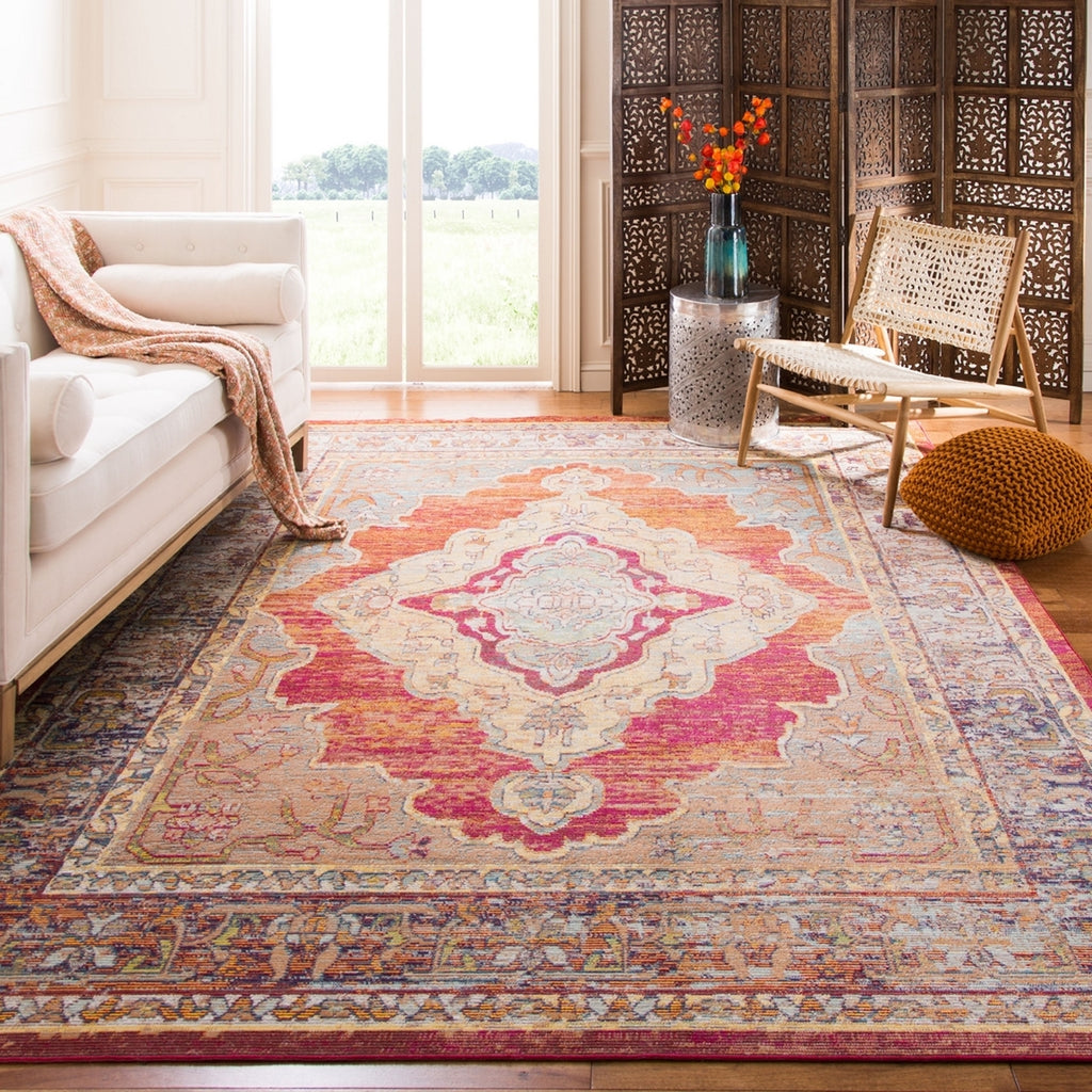 safavieh clearance crystal crs500a orange rug