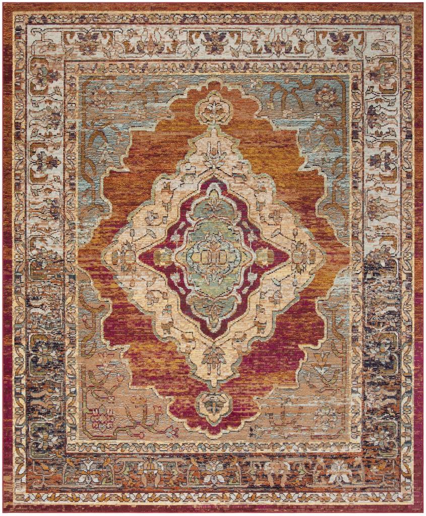 safavieh clearance crystal crs500a orange rug