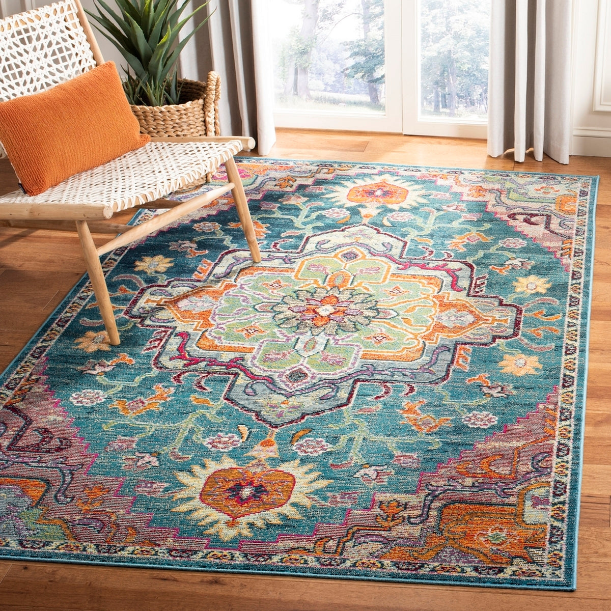 safavieh clearance crystal crs501t teal rug