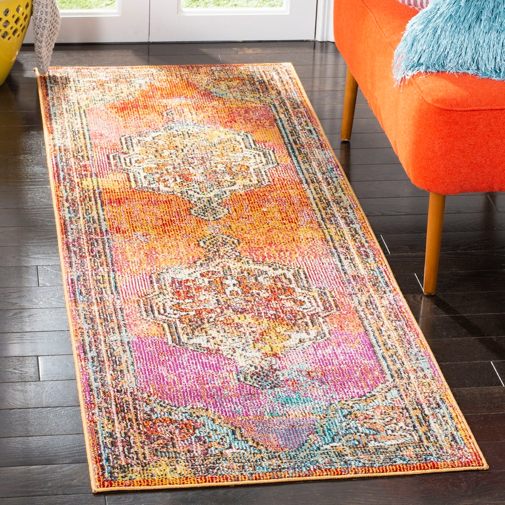 safavieh clearance crystal crs502a orange rug