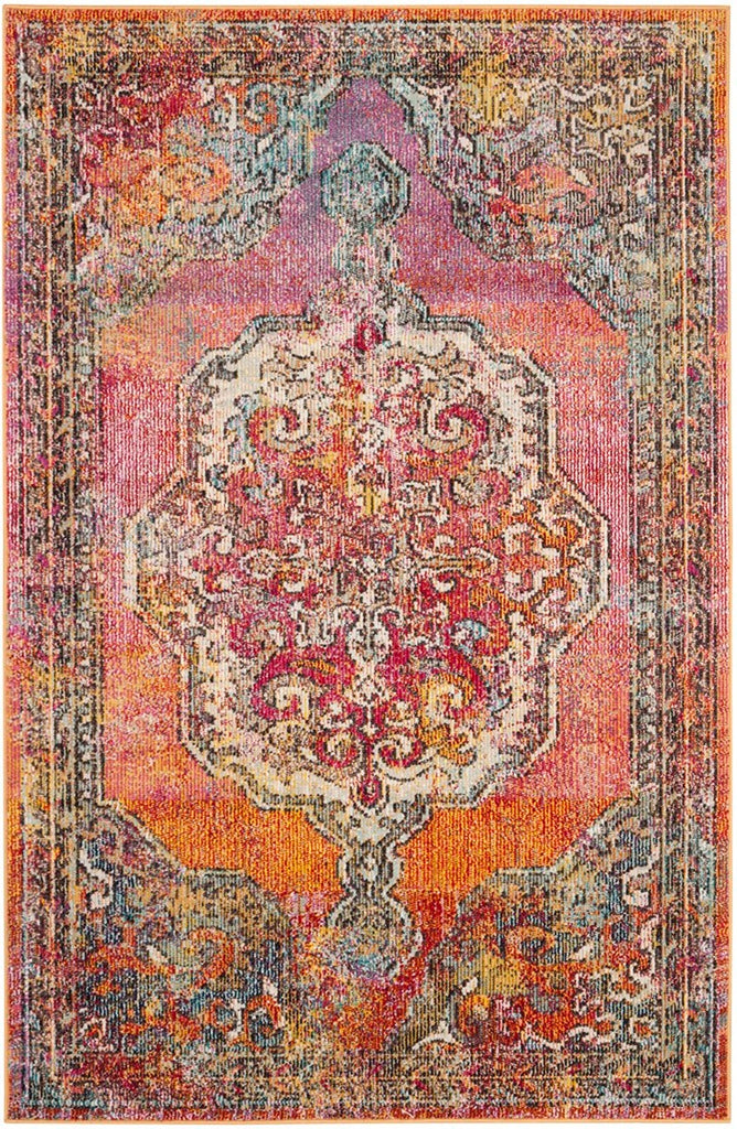 safavieh clearance crystal crs502a orange rug