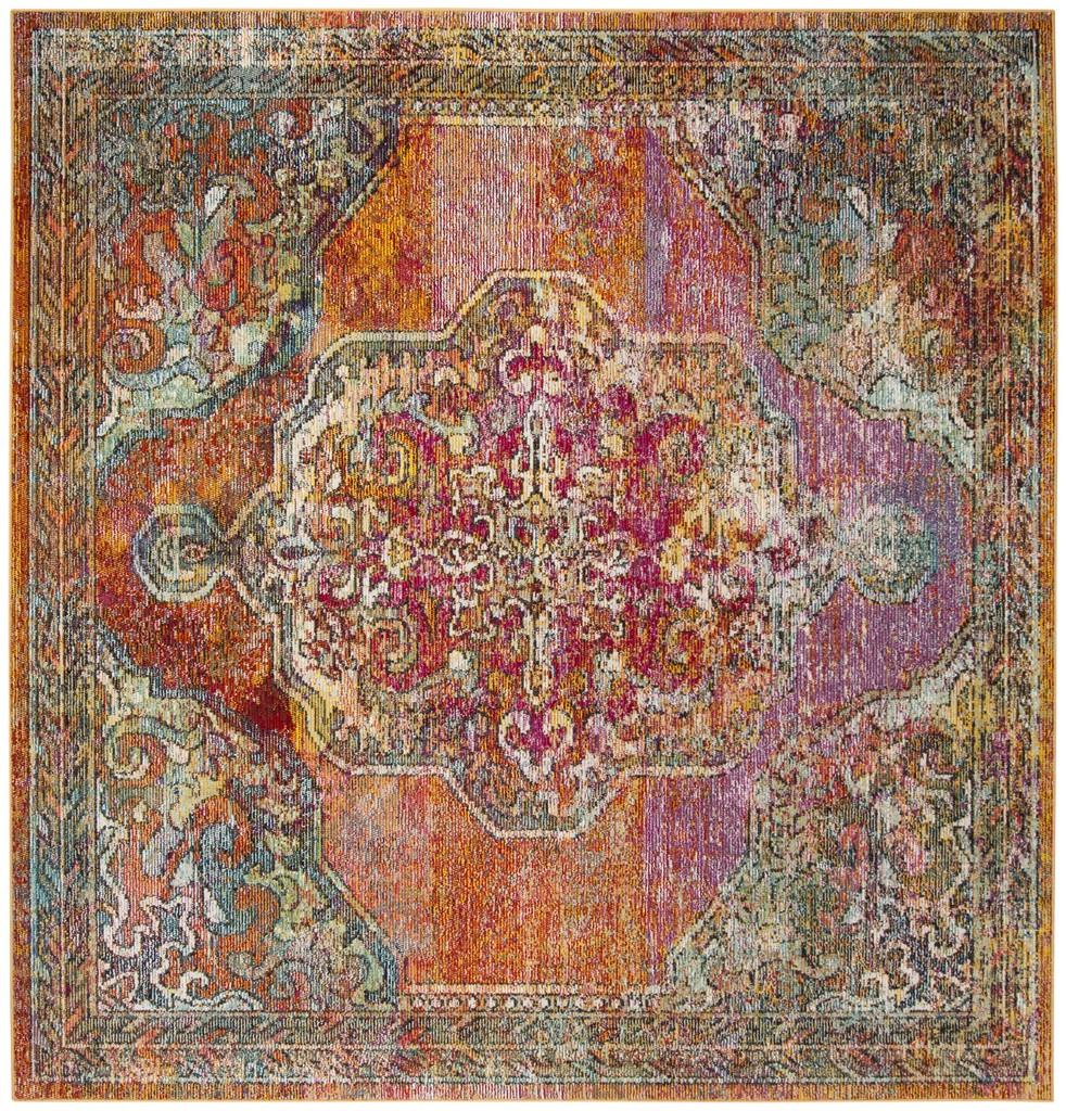safavieh clearance crystal crs502a orange rug