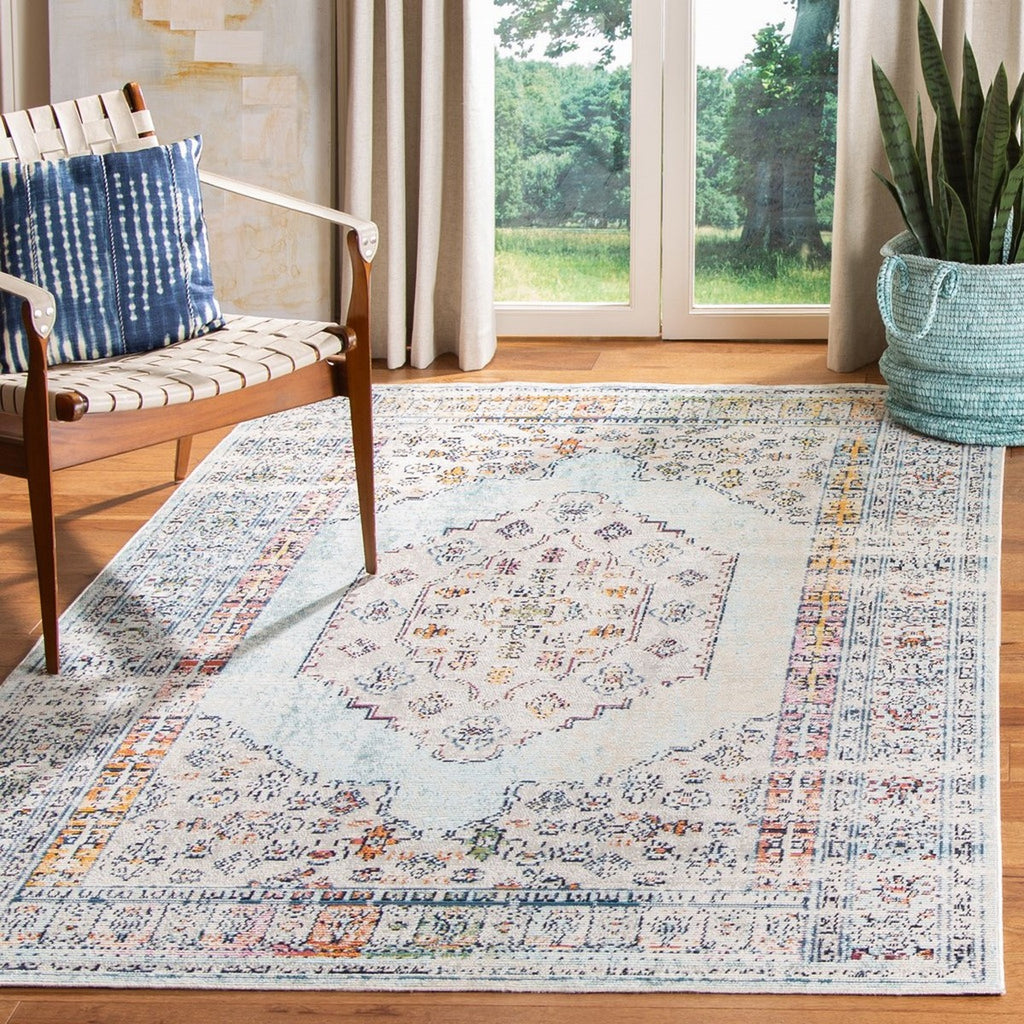 Safavieh Clearance Crystal CRS526M Blue Rug