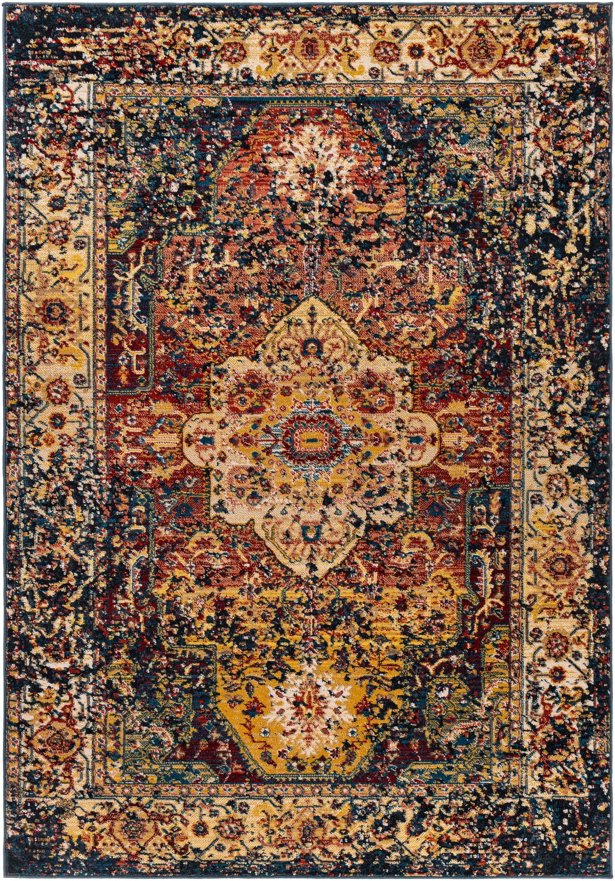 surya crafty crt 2321 bright blue rug