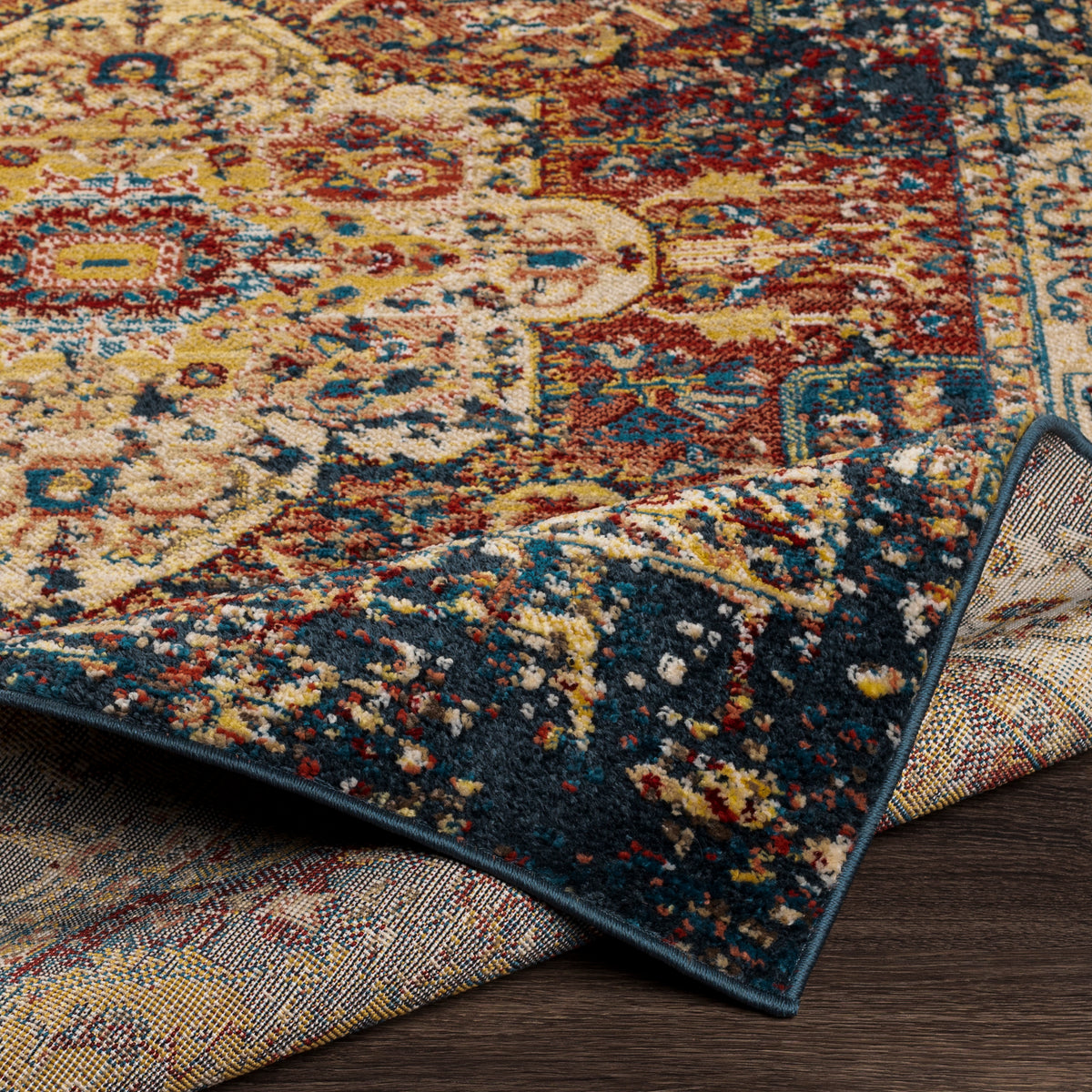 surya crafty crt 2321 bright blue rug