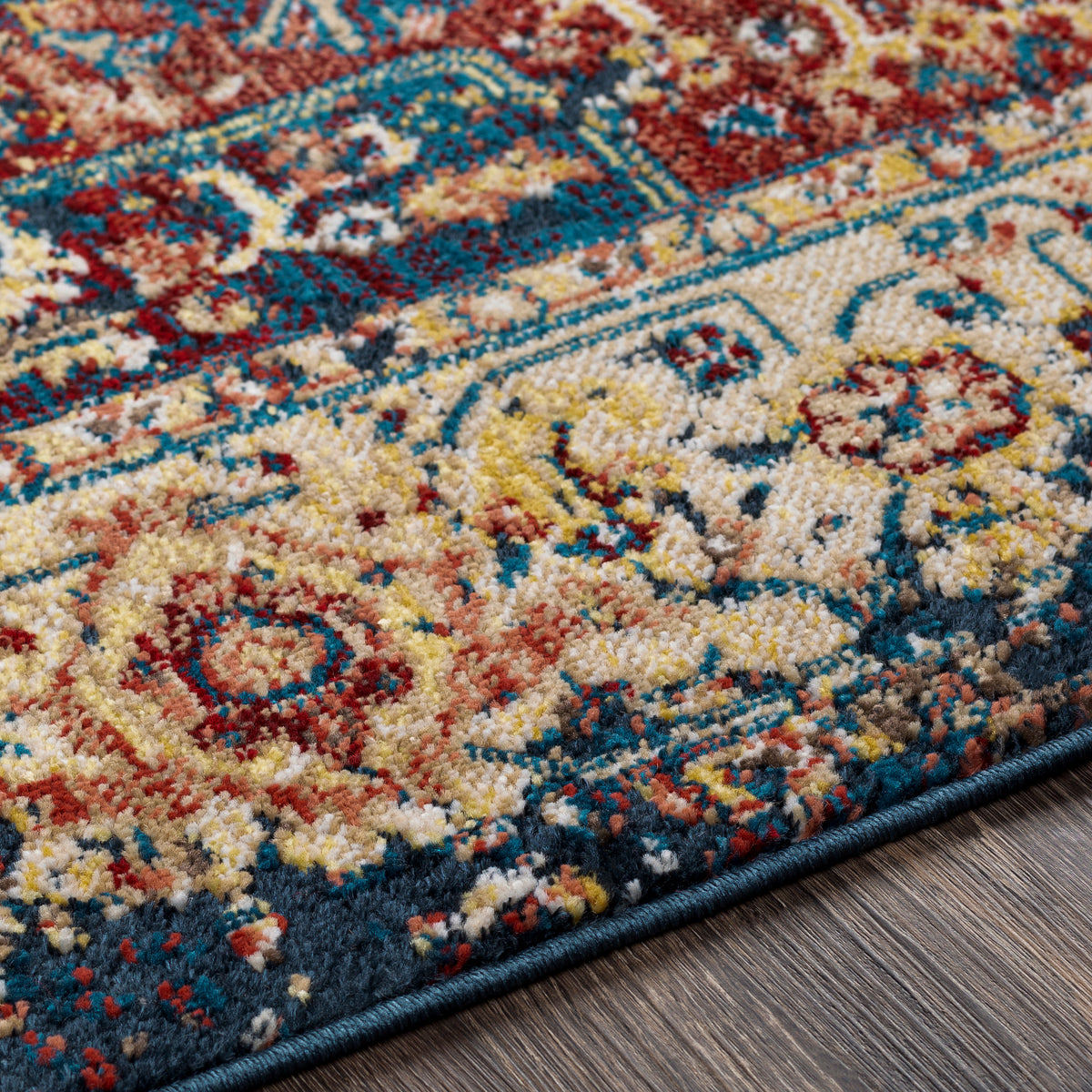 surya crafty crt 2321 bright blue rug