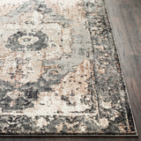 Surya Rug Co. Chelsea Charcoal Rug | Dark Brown Rugs | Rugs Done Right 