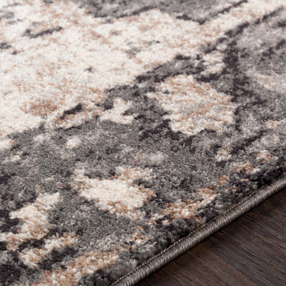 Surya Rug Co. Chelsea Charcoal Rug | White Rugs | Rugs Done Right 