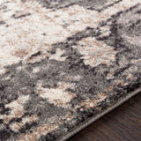 Surya Rug Co. Chelsea Charcoal Rug | White Rugs | Rugs Done Right 