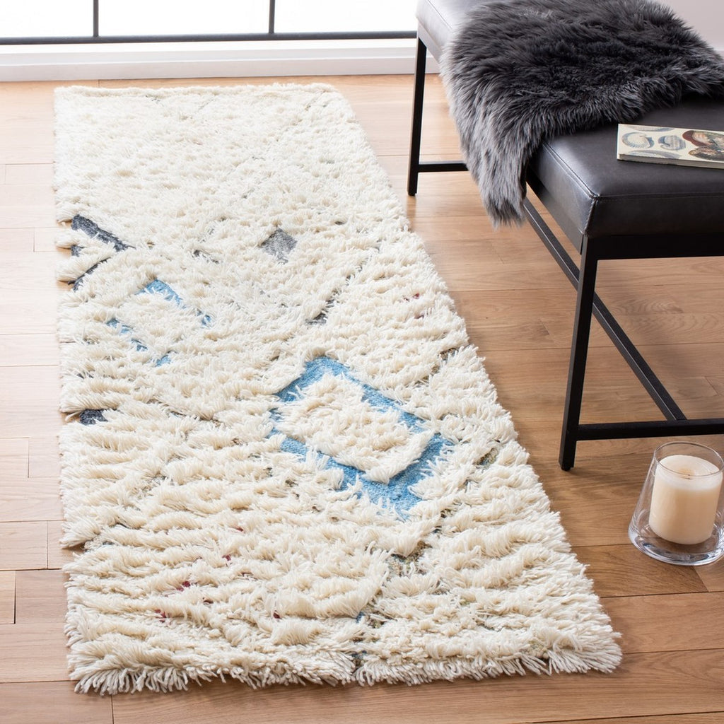 safavieh clearance casablanca shag csb637h ivory rug
