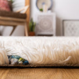 safavieh clearance casablanca shag csb637h ivory rug