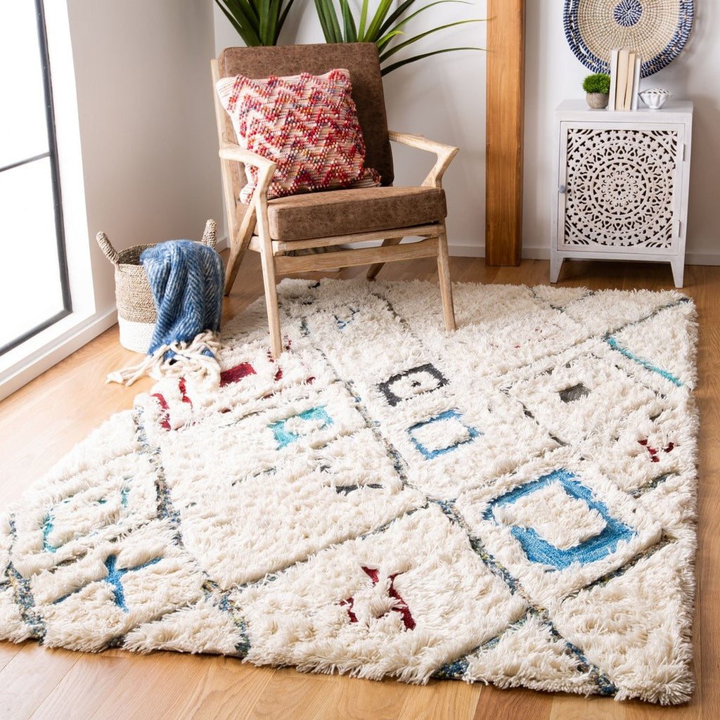 safavieh clearance casablanca shag csb637h ivory rug