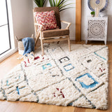 safavieh clearance casablanca shag csb637h ivory rug