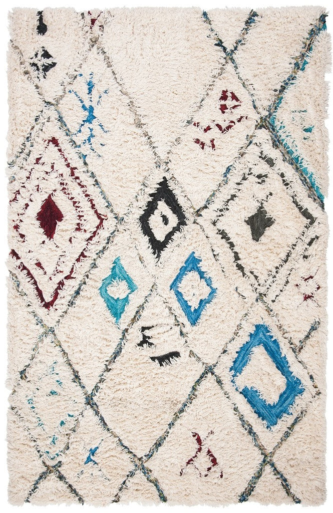 safavieh clearance casablanca shag csb637h ivory rug