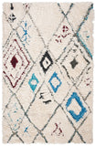 safavieh clearance casablanca shag csb637h ivory rug