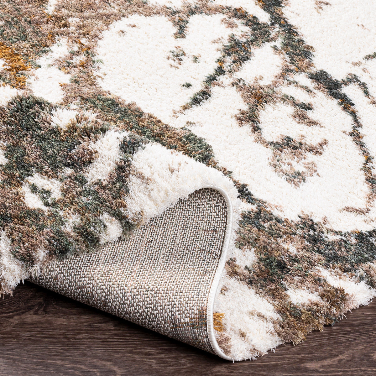 surya celestial shag csg 2303 cream rug