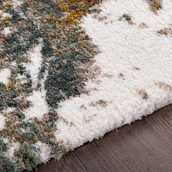 surya celestial shag csg 2303 cream rug
