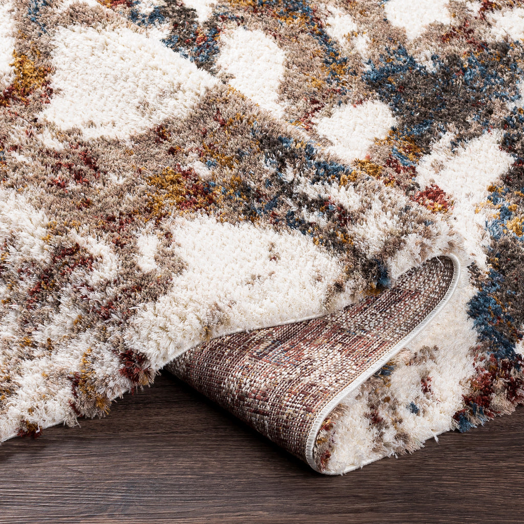 surya celestial shag csg 2304 cream rug