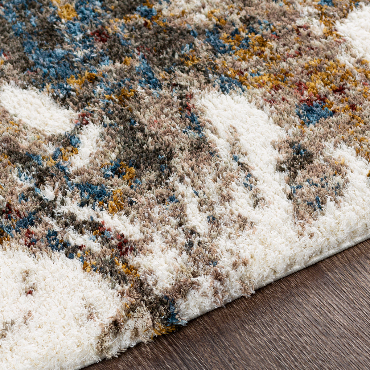 surya celestial shag csg 2304 cream rug