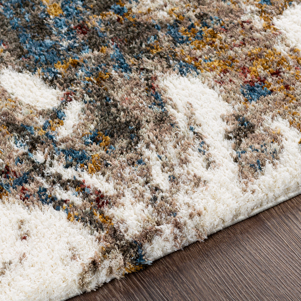 surya celestial shag csg 2304 cream rug