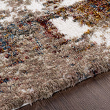 surya celestial shag csg 2305 taupe rug