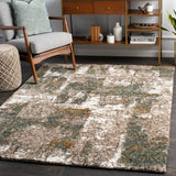 surya celestial shag csg 2306 taupe rug