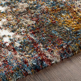 surya celestial shag csg 2307 navy rug