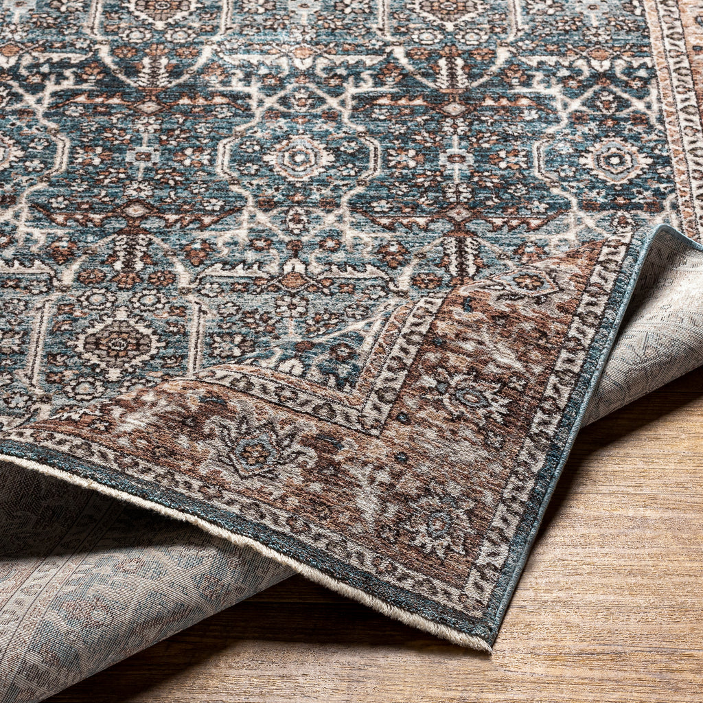 surya carlisle csi 2303 navy rug