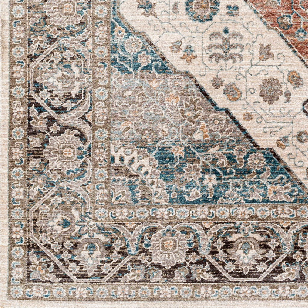 surya carlisle csi 2306 black rug