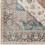 surya carlisle csi 2306 black rug