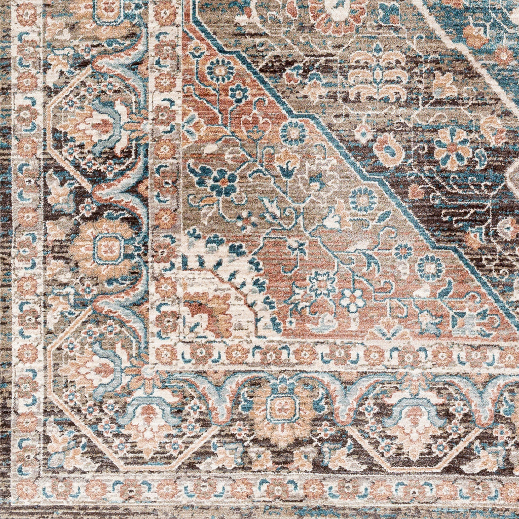 surya carlisle csi 2307 black rug