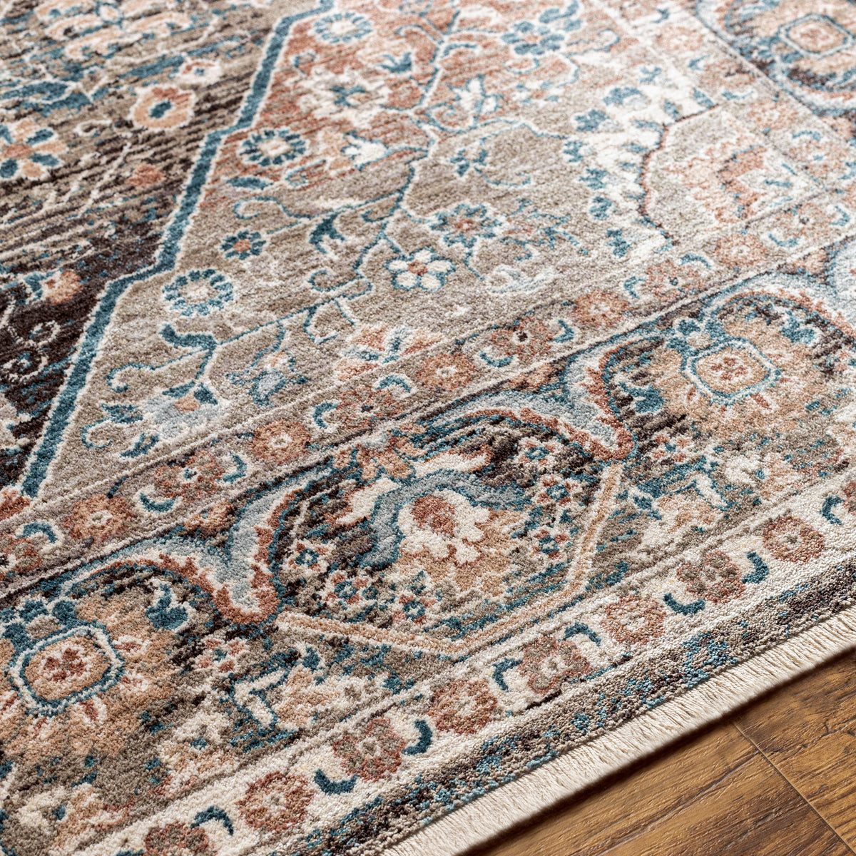 surya carlisle csi 2307 black rug