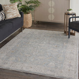nourison infinite ift05 blue rug