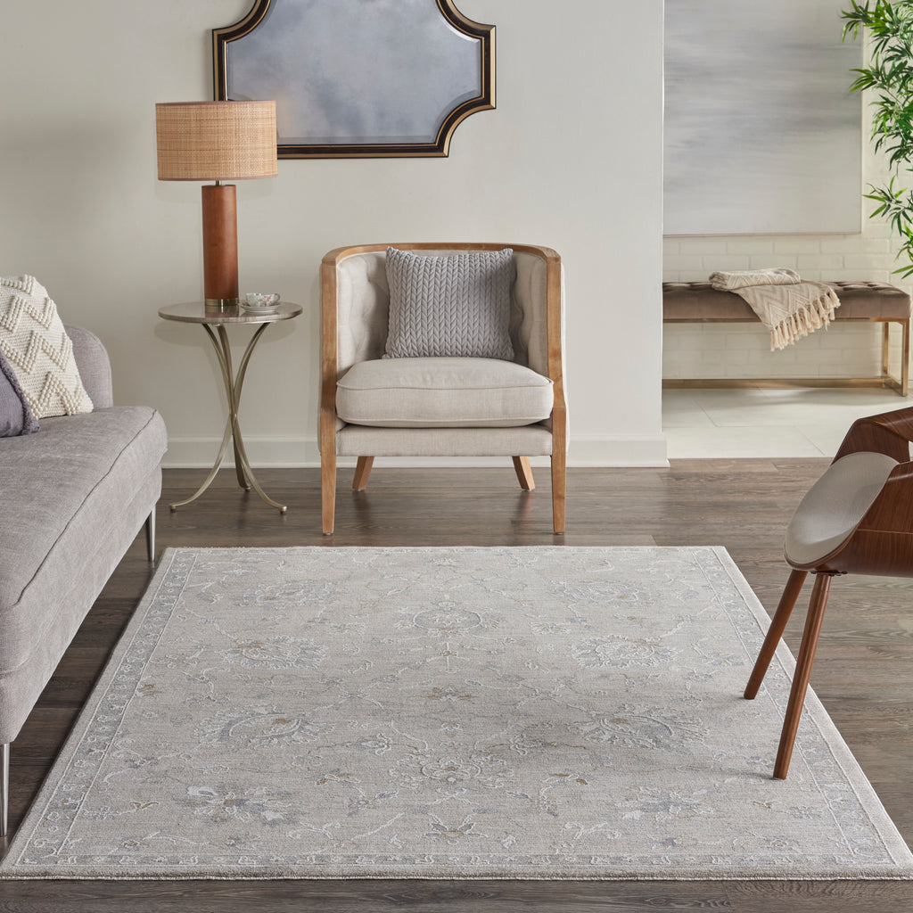 nourison infinite ift04 lt grey rug