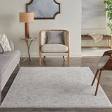 nourison infinite ift04 lt grey rug