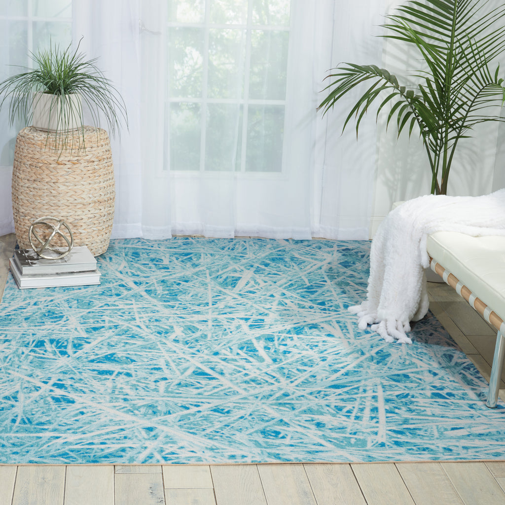 nourison home garden rs111 marine rug