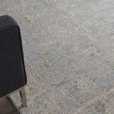nourison infinite ift05 blue rug