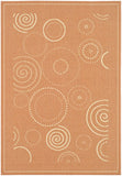 safavieh clearance courtyard cy1906 3202 terracotta rug