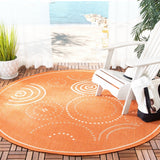 safavieh clearance courtyard cy1906 3202 terracotta rug