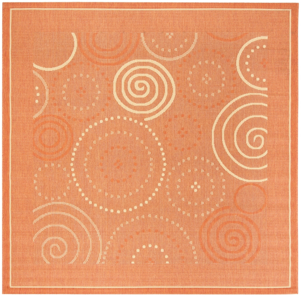 safavieh clearance courtyard cy1906 3202 terracotta rug