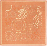 safavieh clearance courtyard cy1906 3202 terracotta rug