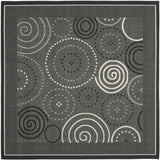 safavieh clearance courtyard cy1906 3908 black rug